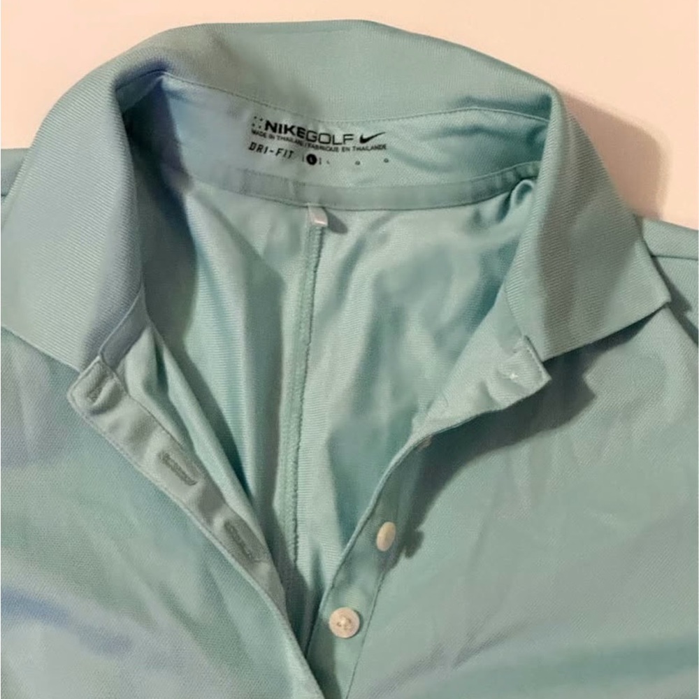 Nike Golf Men's Sky Blue Polo Shirt